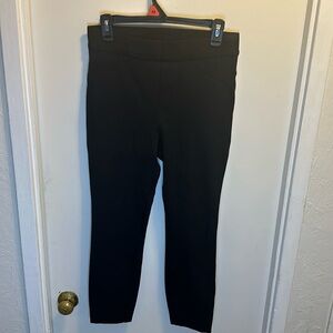 Spanx Black Ponte stretchy pants